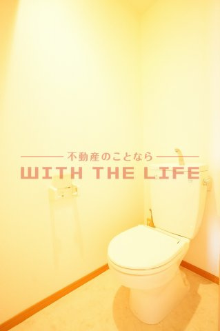 グリーンヒル櫛原【キャッシュバック対象物件】のトイレ|落ち着いたトイレです