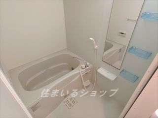広島市安佐北区口田南４丁目のアパートの浴室|追い焚き・浴室暖房乾燥機あり