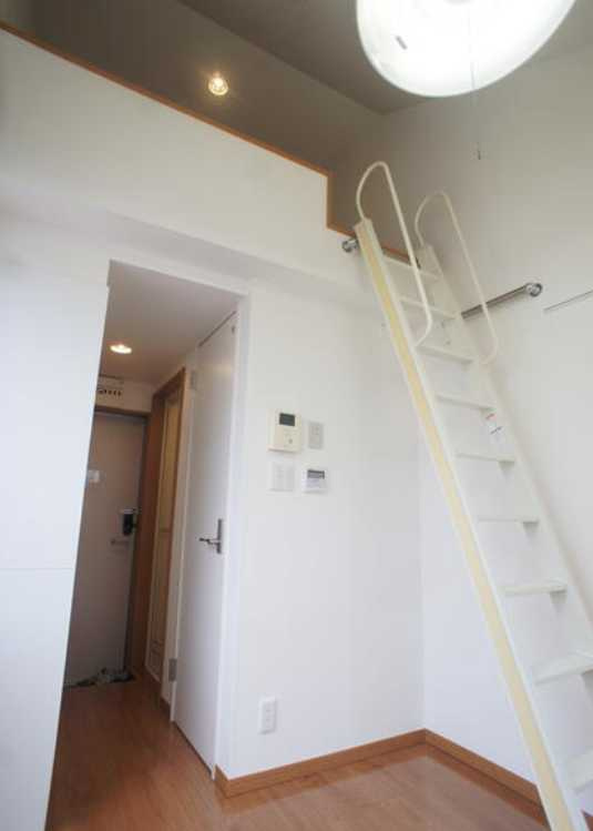 グレースラート　敷金０　礼金０　ロフトの内装