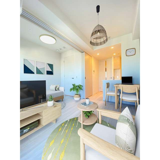 ルフォンプログレ浅草入谷の居間・リビング