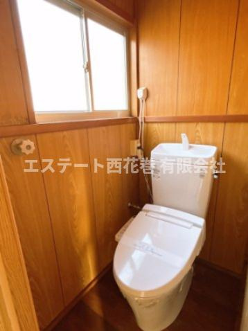 若葉町　菅原貸家のトイレ|洗浄機能付き暖房便座