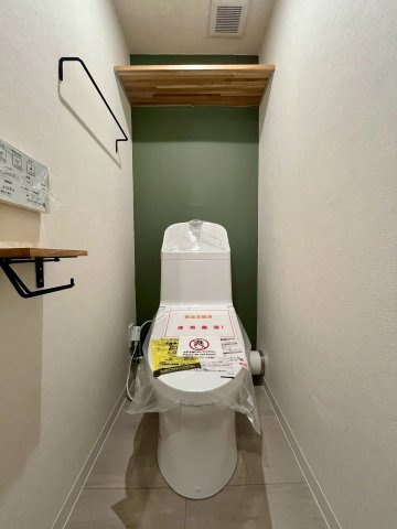 東急ドエル平岸台ビレジ2号棟のトイレ|必須の温水洗浄付き便座◎