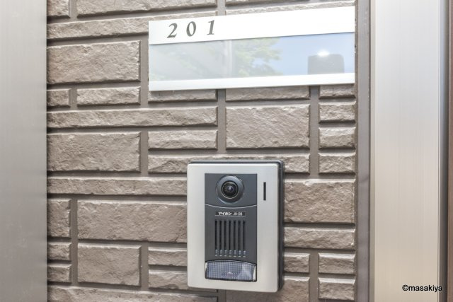 ハイランドテラス西和田のエントランス