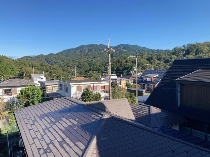 大津市比叡平３丁目のバルコニー