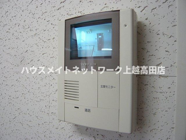 オレンジヒルズＪ２のセキュリティ|モニターホン（同室タイプ２０５号室の画像を掲載）