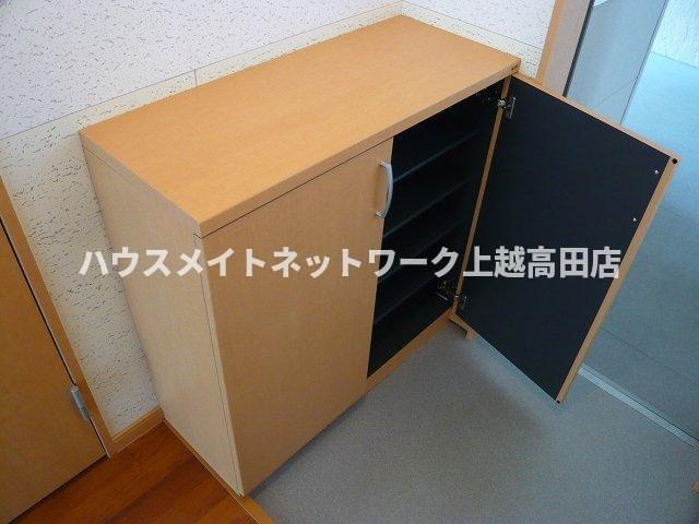 オレンジヒルズＪ２の設備|シューズボックス（同室タイプ２０５号室の画像を掲載）