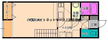 オレンジヒルズＪ２の間取り|間取図