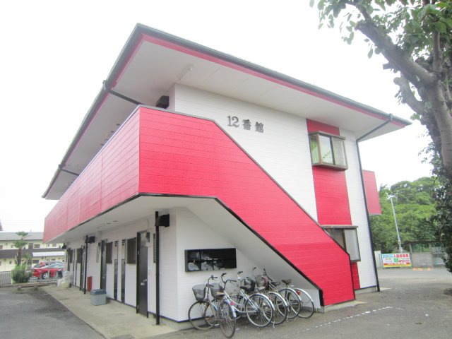 ひたちなか市大字高場のアパートの外観|外観の写真です。