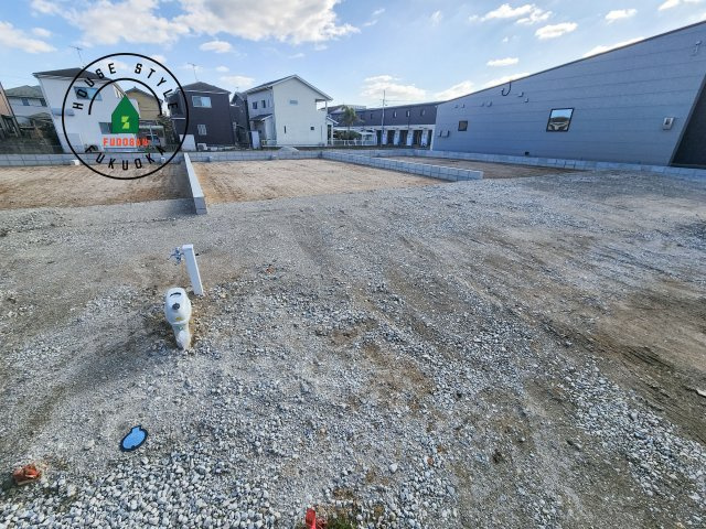 糸島市前原北2丁目第1-3棟（2号棟）の外観|デザイン性のある外観です。