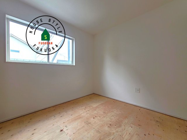 糸島市前原北2丁目第1-3棟（2号棟）の内観：施工例|将来的に、琉球畳を引きまして和室風にすることも可能です。