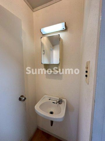 夙川カームマンションの洗面所