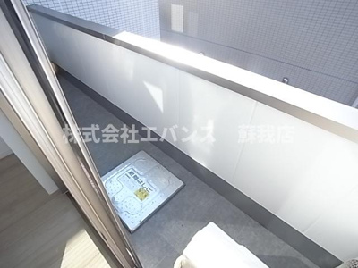 【バルコニー】 | コンフォルテ本千葉 | 陽当たり良好なバルコニーです