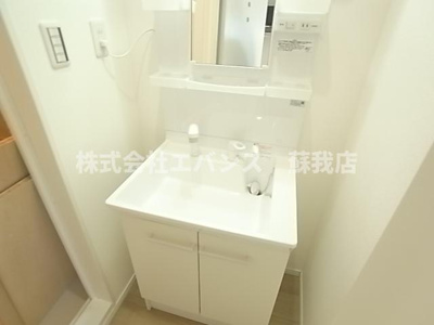 【独立洗面台】 | コンフォルテ本千葉 | 独立洗面台、朝の身支度には欠かせません