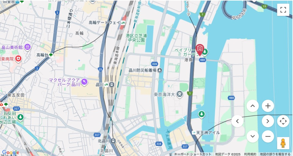 ★仲介手数料半額★ベイクレストタワー（新規フルリノベーション工事済み）の地図