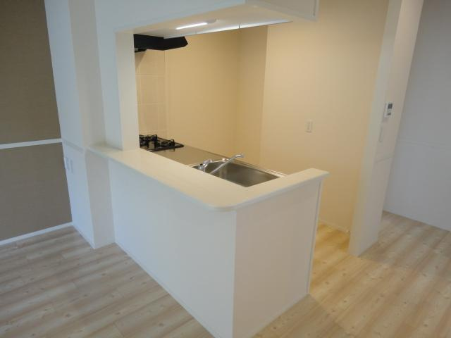 コーラルヴィラ出島Ａのキッチン|カウンターキッチン