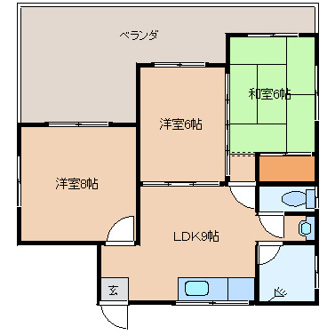 【間取り】 | フレアサウスマリーナ