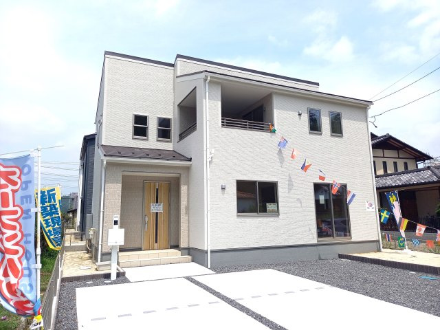 ☆小・中学校徒歩15分圏内　いわき市平北目町　デザイナーズ新築建売　1号棟