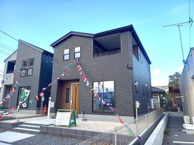 【いわき市平下川原　全２棟／2号棟】　◇◆＼期間限定キャンペーン開催♪／◇◆の外観|◆外観の写真です◆　
暮らしやすさに配慮したゆとりある住空間です♪　人気のデザイナーズ物件で気分が上がりますね♪（＾＾）/