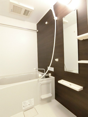 リブリ・坂戸Ⅱの浴室|ゆったり過ごせるお風呂です