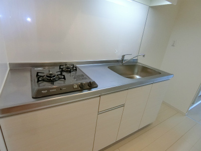 リブリ・坂戸Ⅱのキッチン|きれいなキッチンです