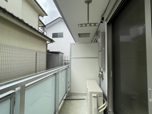 リブリ・メルシャン南町のバルコニー|お洗濯にも便利なバルコニー付き