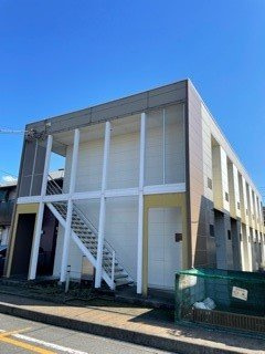 レオパレスアイムの外観|落ち着いた雰囲気の外観です