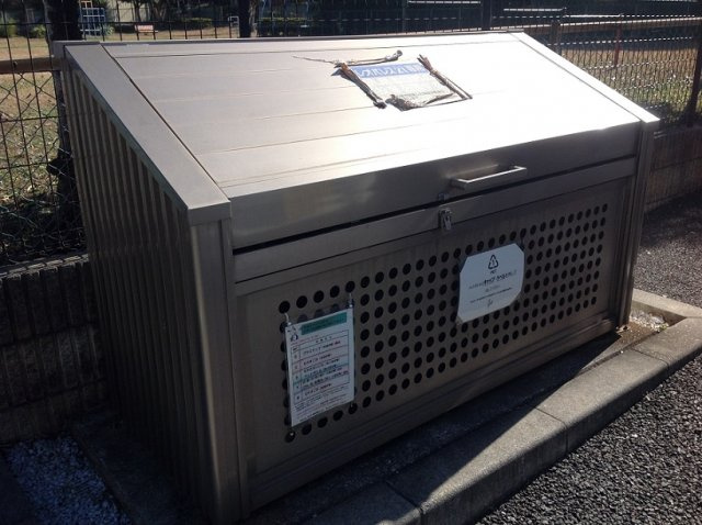 レオパレスリバーパークのその他|ゴミ集積場