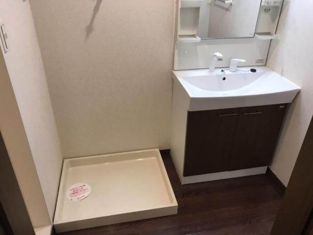 ＤモンドⅡの内装|室内洗濯機