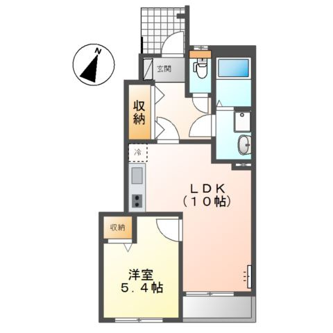 ＤモンドⅡの間取り