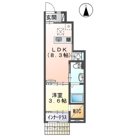 スカイティーナの間取り