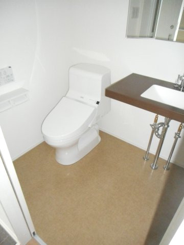 ワグテイルの洗面所|コンパクトで使いやすい洗面所