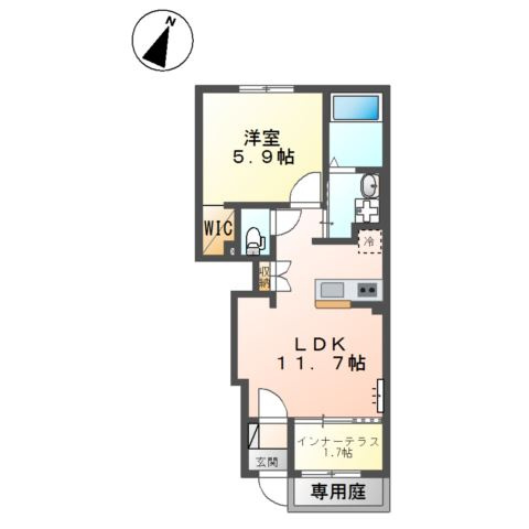 ルビアベルデの間取り