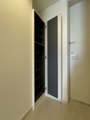 ホワイトオーキッド坂戸の玄関|落ち着いた玄関です