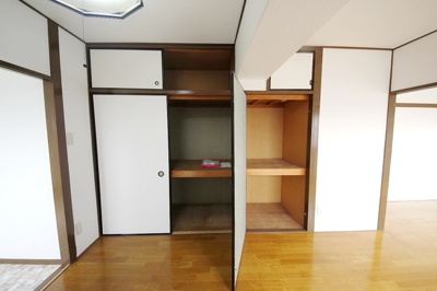 【収納】 | グロリアスマンション | 大きなスペースがあり、収納には困りません