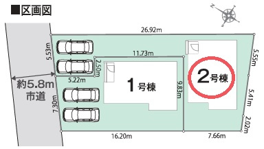 【区画図】 | リナージュ近江八幡桜宮町第１期 | 区画図
