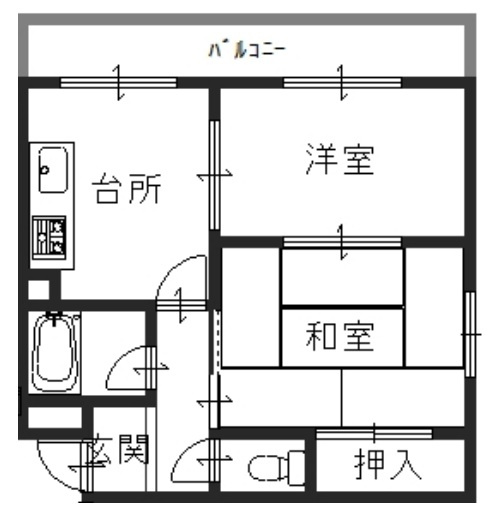 ビーフェリスの間取り