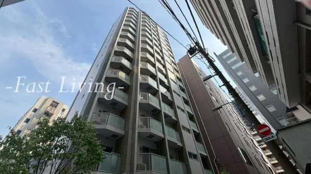 クレストコート蔵前レジデンスのエントランス