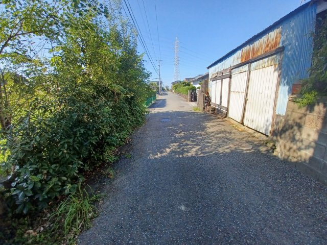宇土市古城町の売地の周辺|前面道路