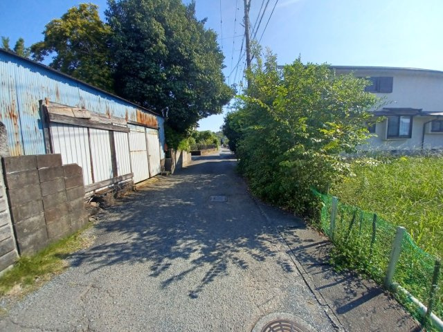 宇土市古城町の売地の周辺|前面道路