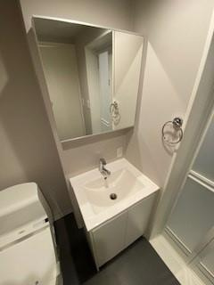 神戸市長田区真野町のアパートの洗面所