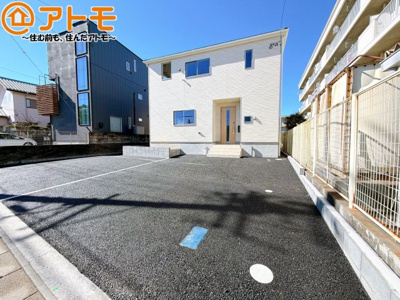 【駐車場】 | 清水区村松原第4　新築戸建　1号棟 | 並列２台の駐車スペースです♪