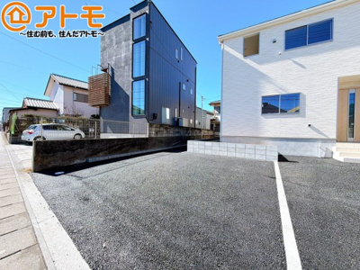 【駐車場】 | 清水区村松原第4　新築戸建　2号棟 | 並列２台の駐車スペースです♪
