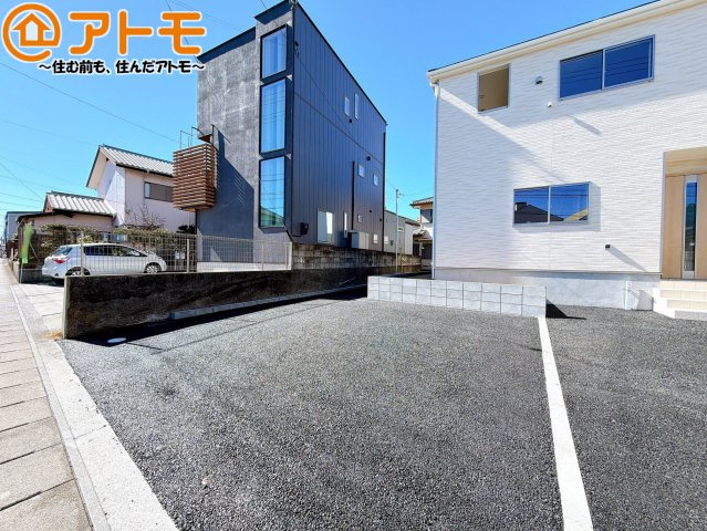 【駐車場】 | 清水区村松原第4　新築戸建　2号棟 | 並列２台の駐車スペースです♪
