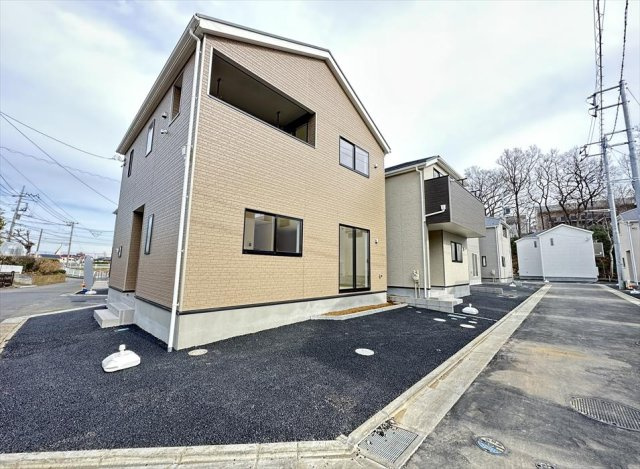 【駐車場】 | 朝霞市宮戸3丁目　新築一戸建住宅　全16棟　(志木本店) | 全区画32坪以上のゆとりある敷地です。