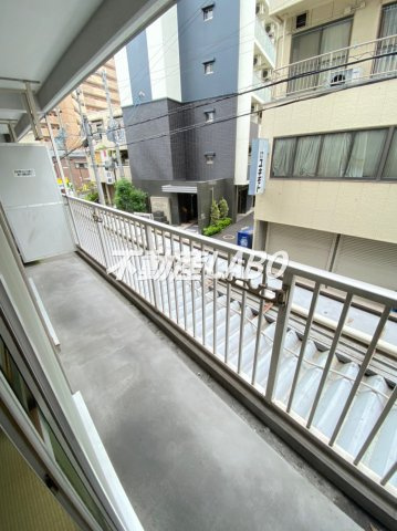 中善大正ハイツのバルコニー