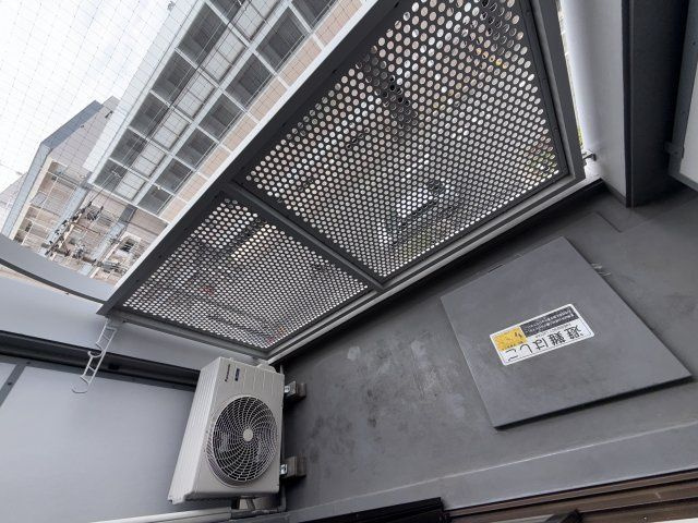 ラ・ハイール住吉のバルコニー