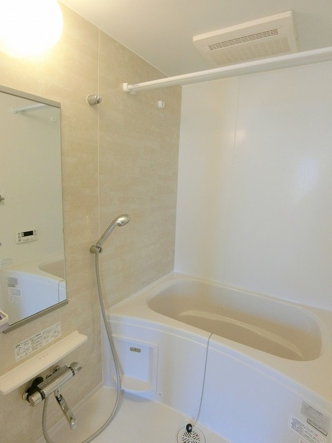 アンソレイユ浜田山の浴室|追焚＆浴室乾燥機付きバスルーム