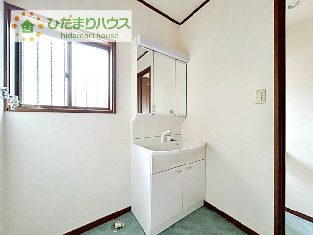 【独立洗面台】 | 我孫子市つくし野1丁目　中古戸建 | シンプルで使い勝手の良い独立洗面台！