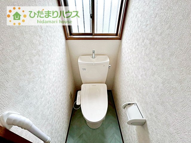 【トイレ】 | 我孫子市つくし野1丁目　中古戸建 | 温水洗浄便座ついてます(^^♪