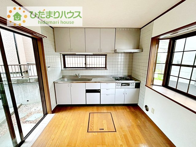 【キッチン】 | 我孫子市つくし野1丁目　中古戸建 | 3口コンロでお料理する時間も短くなりそうですね(*‘∀‘)